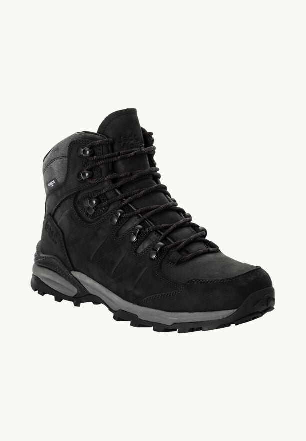 Black Jack Wolfskin Refugio Prime Texapore Mid Women Hiking Shoes | 15477381