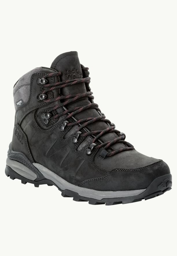 Black Jack Wolfskin Refugio Prime Texapore Mid Women Hiking Shoes | 15477381