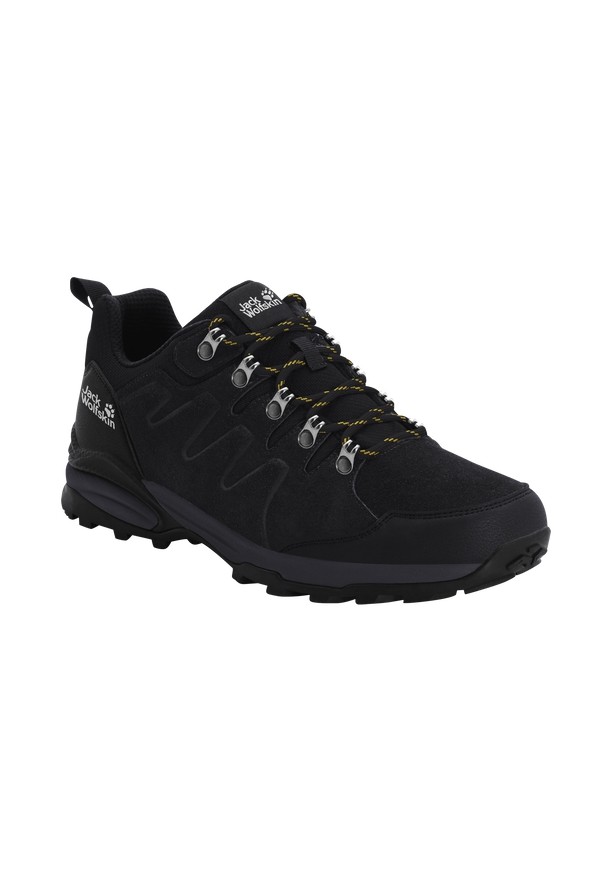 Black Jack Wolfskin Refugio Texapore Low Men Hiking Shoes | 83791472