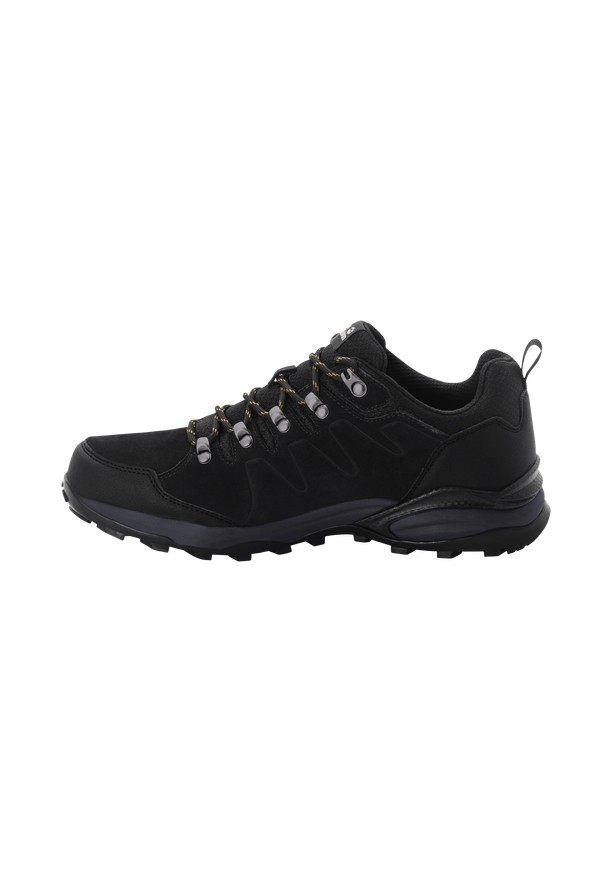 Black Jack Wolfskin Refugio Texapore Low Men Hiking Shoes | 83791472