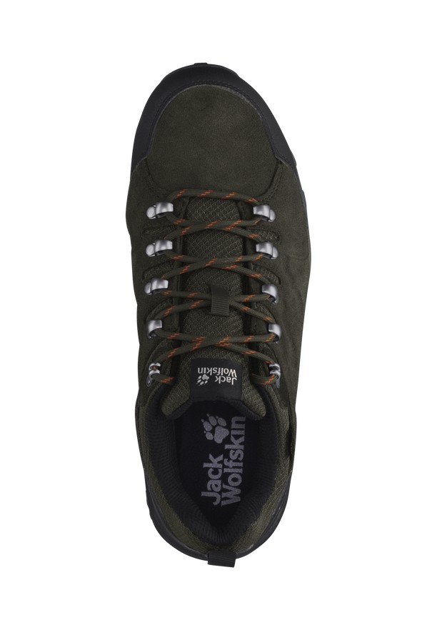 Black Jack Wolfskin Refugio Texapore Low Men Hiking Shoes | 45453805