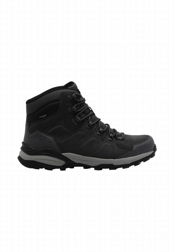 Black Jack Wolfskin Refugio Texapore Mid Men Hiking Shoes | 94169929