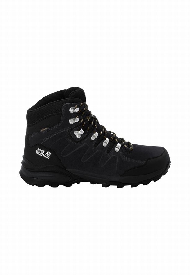 Black Jack Wolfskin Refugio Texapore Mid Men Hiking Shoes | 30590585