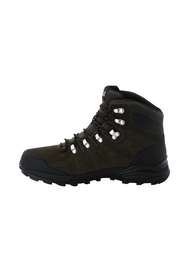 Black Jack Wolfskin Refugio Texapore Mid Men Hiking Shoes | 36049967