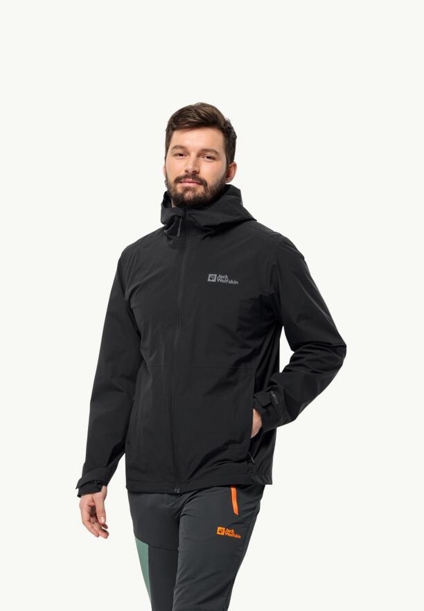 Black Jack Wolfskin Robury 2l Men Rain Jackets | 18239359