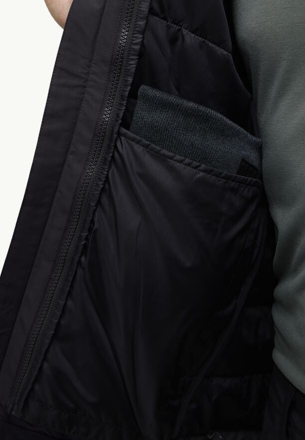 Black Jack Wolfskin Romberg 3in1 Men Jackets | 32906351
