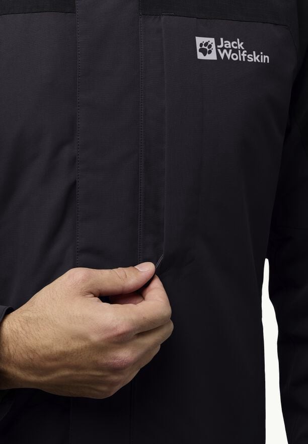 Black Jack Wolfskin Romberg 3in1 Men Jackets | 32906351