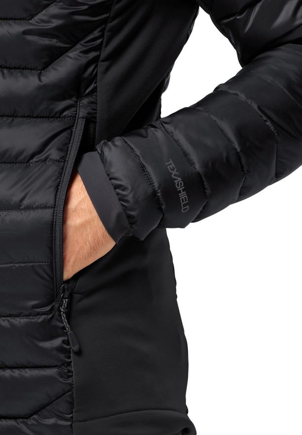 Black Jack Wolfskin Routeburn Pro Ins Men Jackets | 30490055