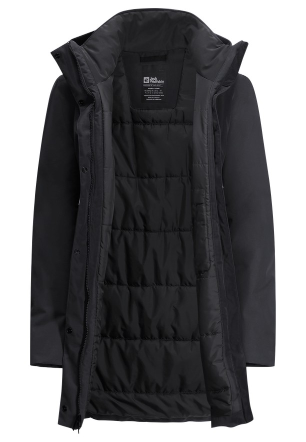 Black Jack Wolfskin Salier Women Coats | 10172999