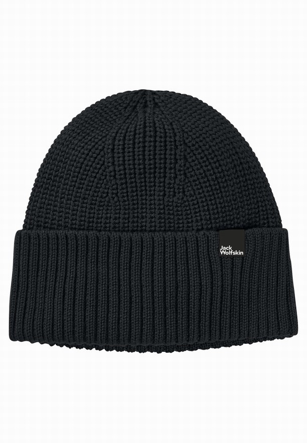 Black Jack Wolfskin Schwansee Women Beanie | 76489463