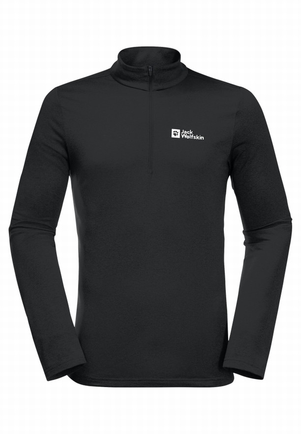 Black Jack Wolfskin Skyhermal Hz Men T Shirts | 16580459