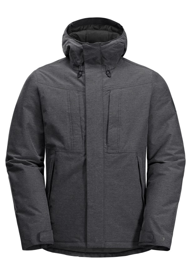 Black Jack Wolfskin Snowy Park Men Winter Jackets | 58055320