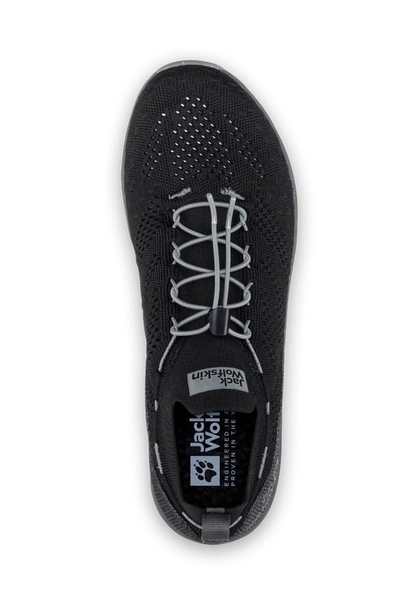 Black Jack Wolfskin Spirit Knit Low Men Sneakers | 28805563