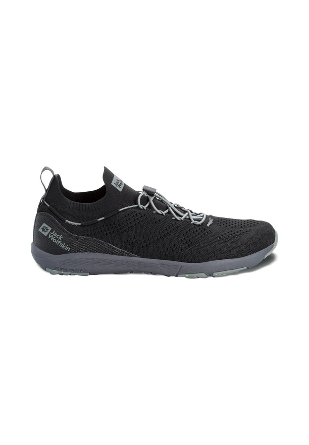 Black Jack Wolfskin Spirit Knit Low Men Sneakers | 28805563
