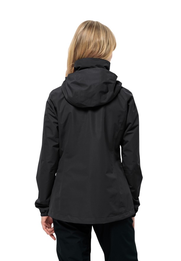 Black Jack Wolfskin Stormy Point 2l Women Rain Jackets | 46972543