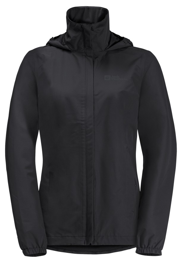 Black Jack Wolfskin Stormy Point 2l Women Rain Jackets | 46972543