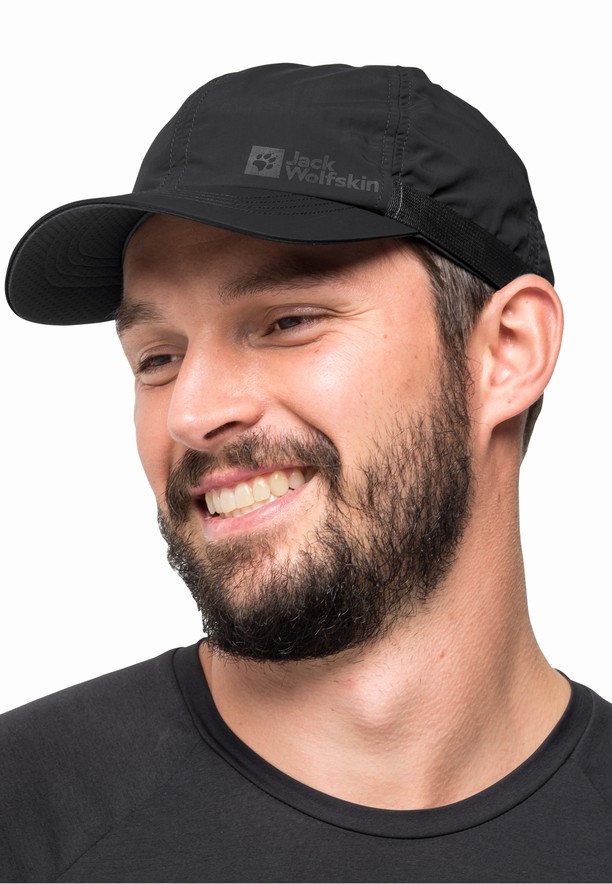 Black Jack Wolfskin Strap Men Baseball Caps | 21950618