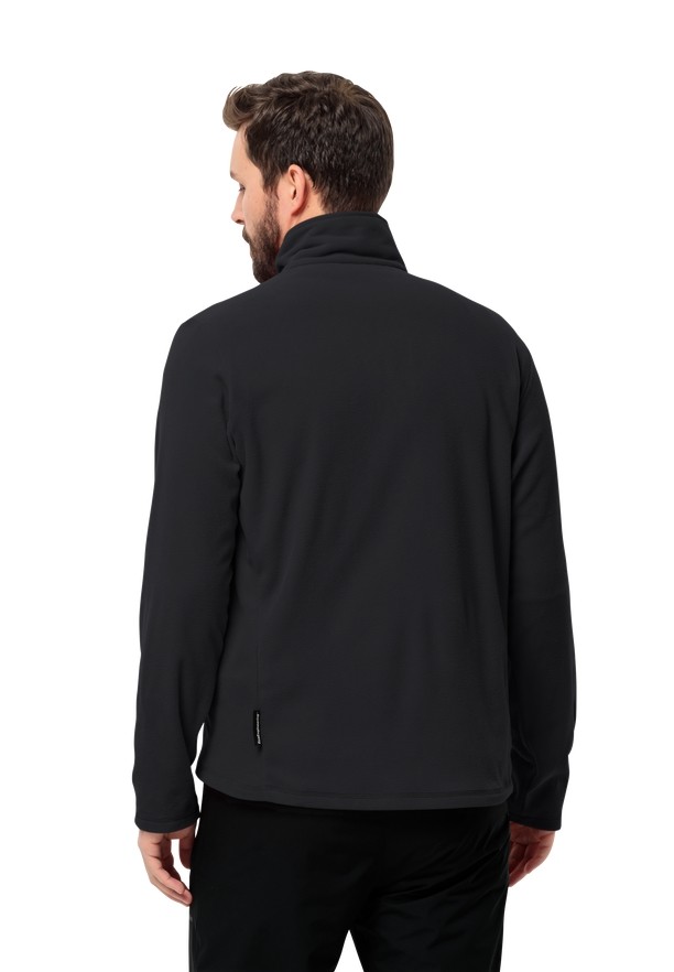 Black Jack Wolfskin Taunus Fz Men Fleece Jackets | 60829965