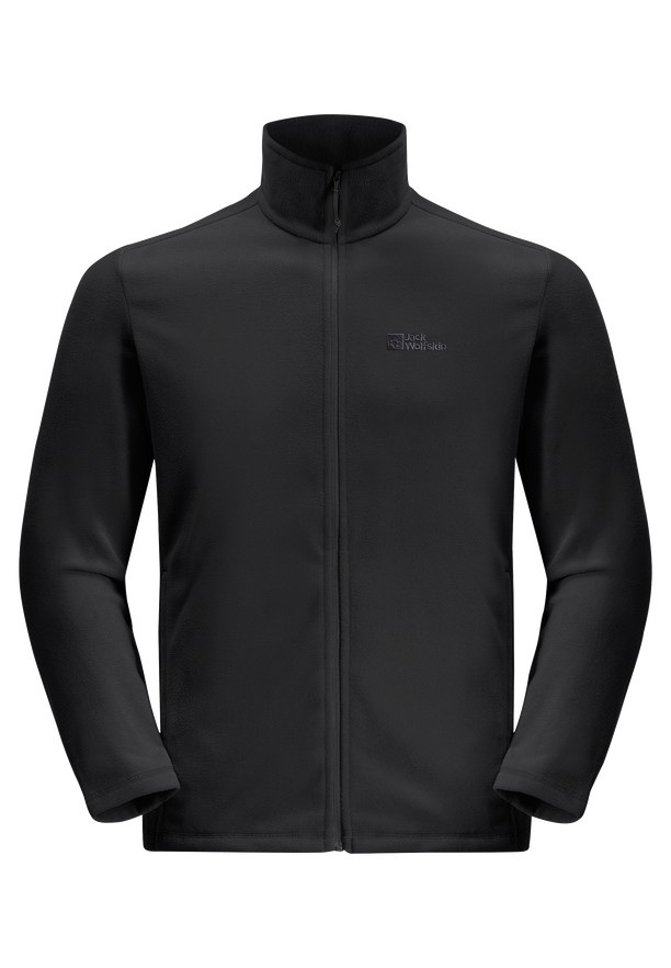 Black Jack Wolfskin Taunus Fz Men Fleece Jackets | 60829965