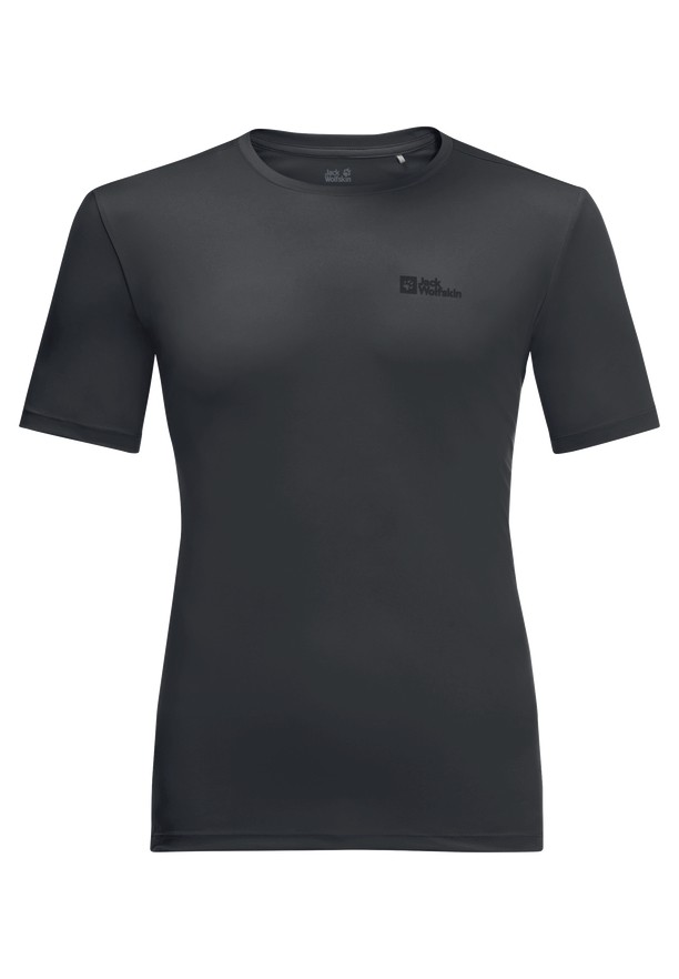 Black Jack Wolfskin Tech Men T Shirts | 13435275