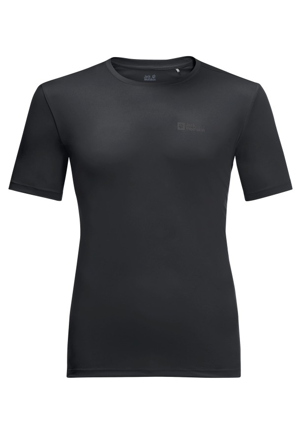 Black Jack Wolfskin Tech Men T Shirts | 78033956