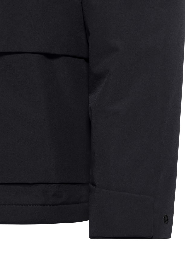Black Jack Wolfskin Tempeltor Men Rain Jackets | 47355302