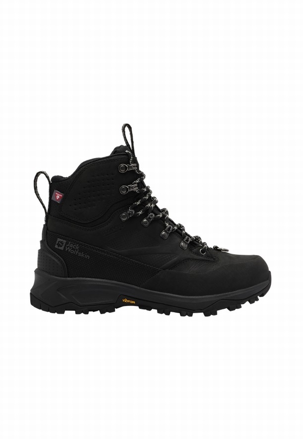 Black Jack Wolfskin Terraquest Arctic Texapore Mid Women Hiking Shoes | 99075267