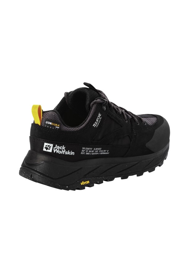 Black Jack Wolfskin Terraquest Texapore Low Men Hiking Shoes | 40254445