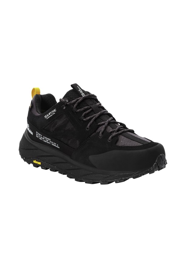 Black Jack Wolfskin Terraquest Texapore Low Men Hiking Shoes | 40254445