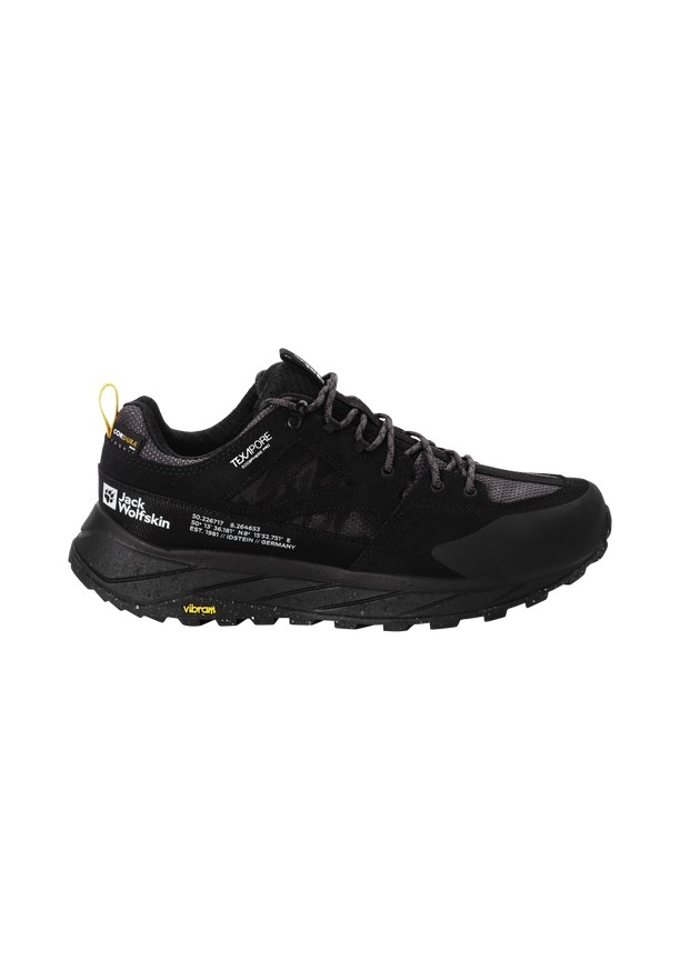 Black Jack Wolfskin Terraquest Texapore Low Men Hiking Shoes | 40254445