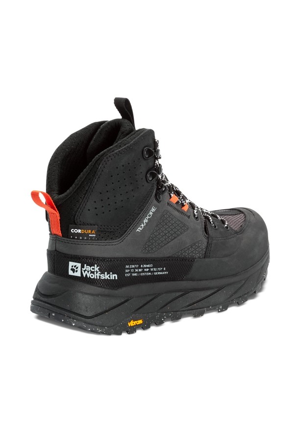 Black Jack Wolfskin Terraquest Texapore Mid Women Hiking Shoes | 11514108