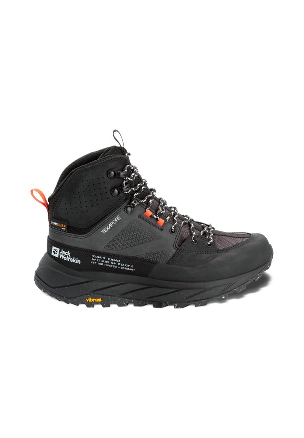 Black Jack Wolfskin Terraquest Texapore Mid Women Hiking Shoes | 11514108