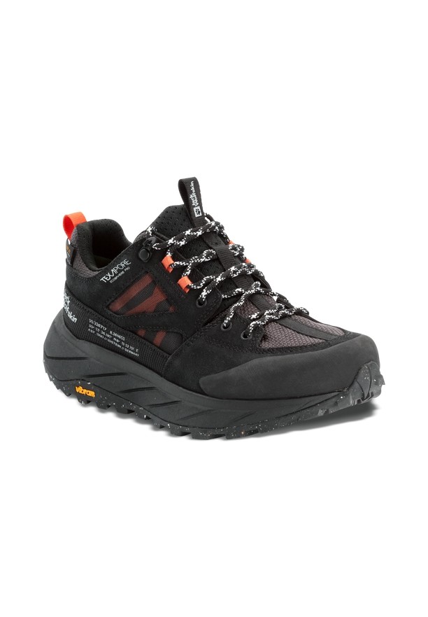 Black Jack Wolfskin Terraquest Texapore Low Women Hiking Shoes | 66596256