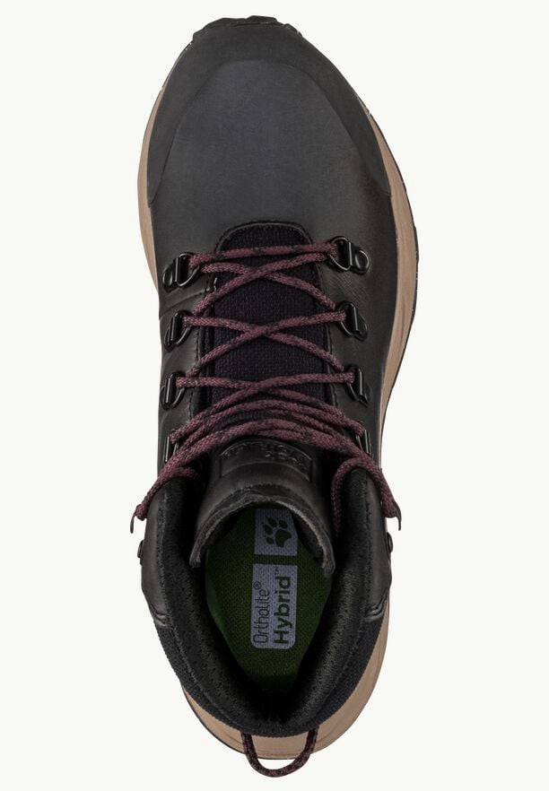 Black Jack Wolfskin Terraquest X Texapore Mid Women Hiking Shoes | 96072378