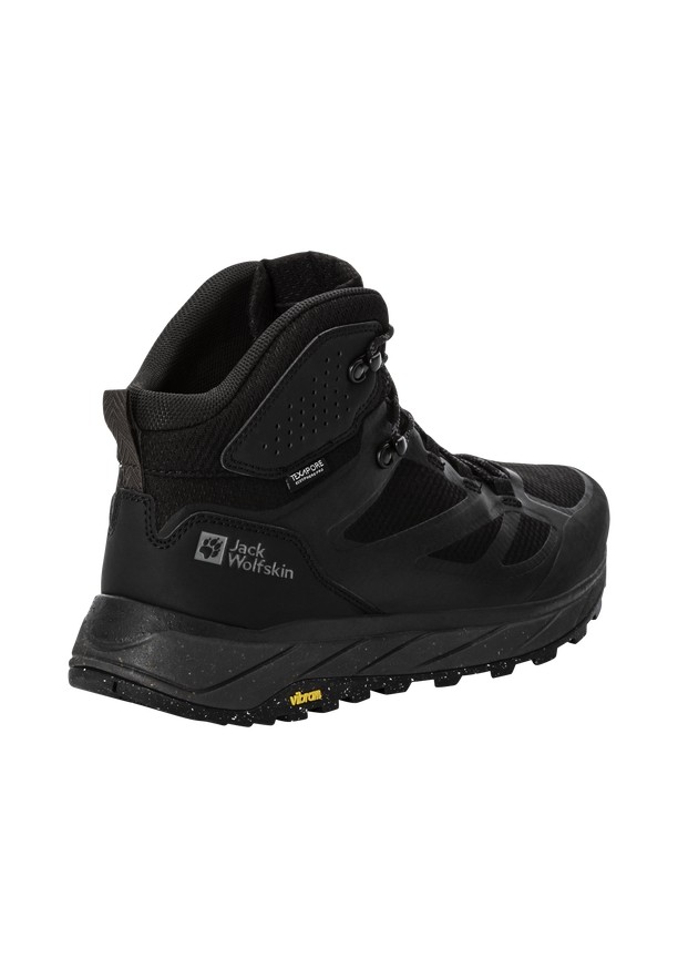 Black Jack Wolfskin Terraventure Texapore Mid Men Hiking Shoes | 35381746