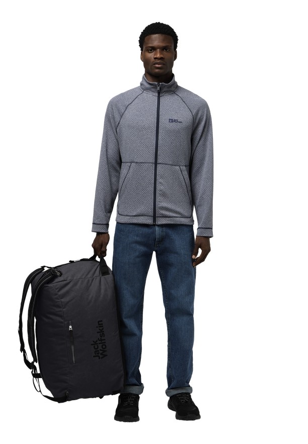 Black Jack Wolfskin Traveltopia 65 Men Duffle Bags | 21315992