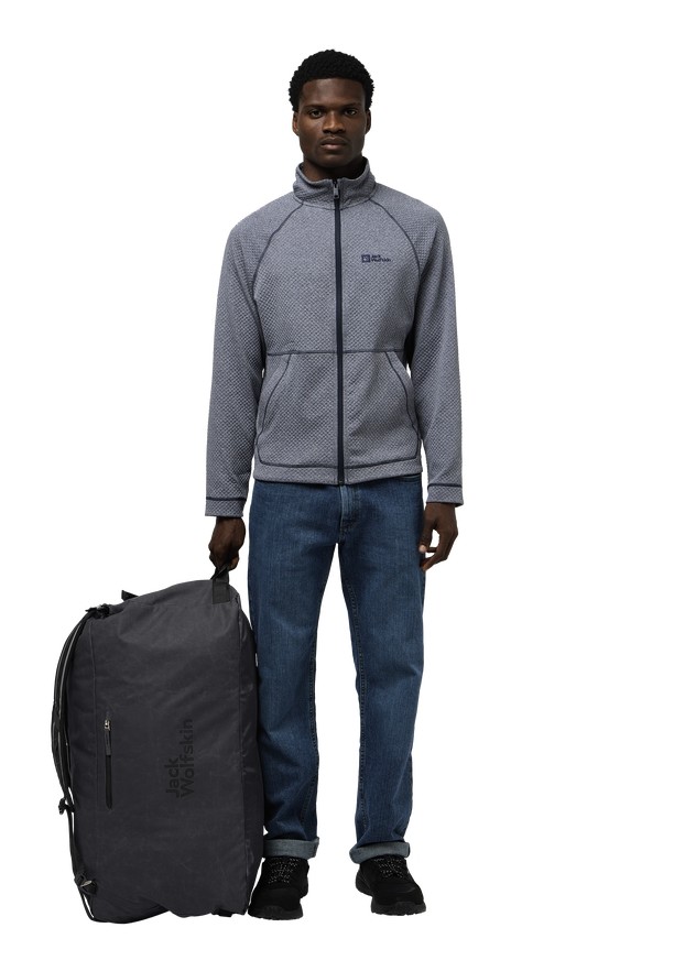 Black Jack Wolfskin Traveltopia 85 Men Duffle Bags | 65037635