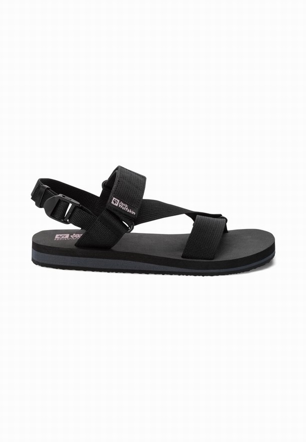 Black Jack Wolfskin Urban Entdeckung Belt Women Sandals | 35379596