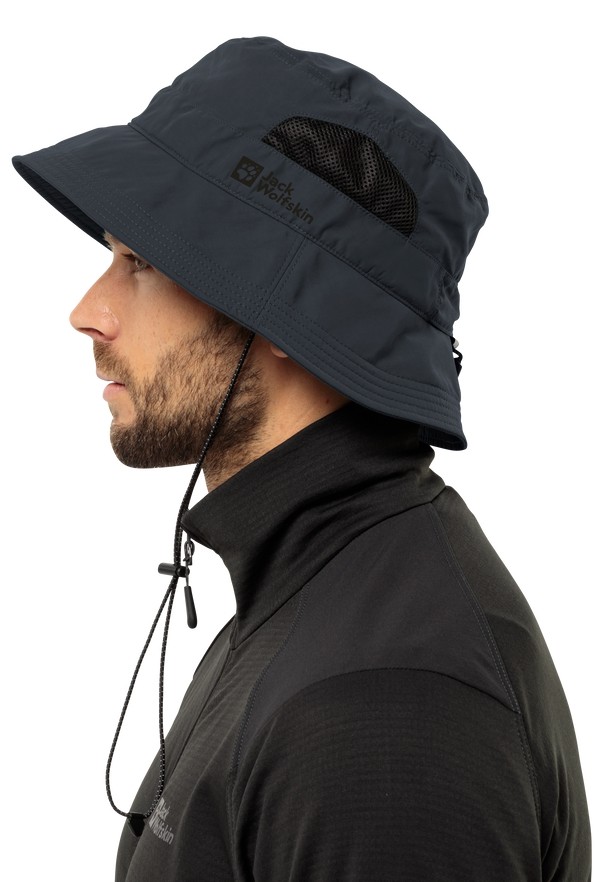 Black Jack Wolfskin Vent Men Bucket Hats | 25776745