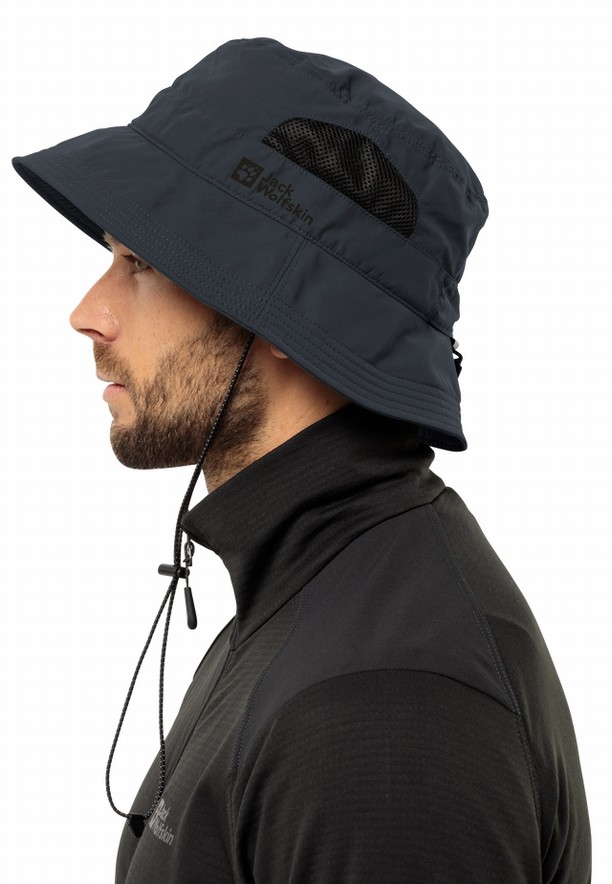 Black Jack Wolfskin Vent Women Bucket Hats | 18696103