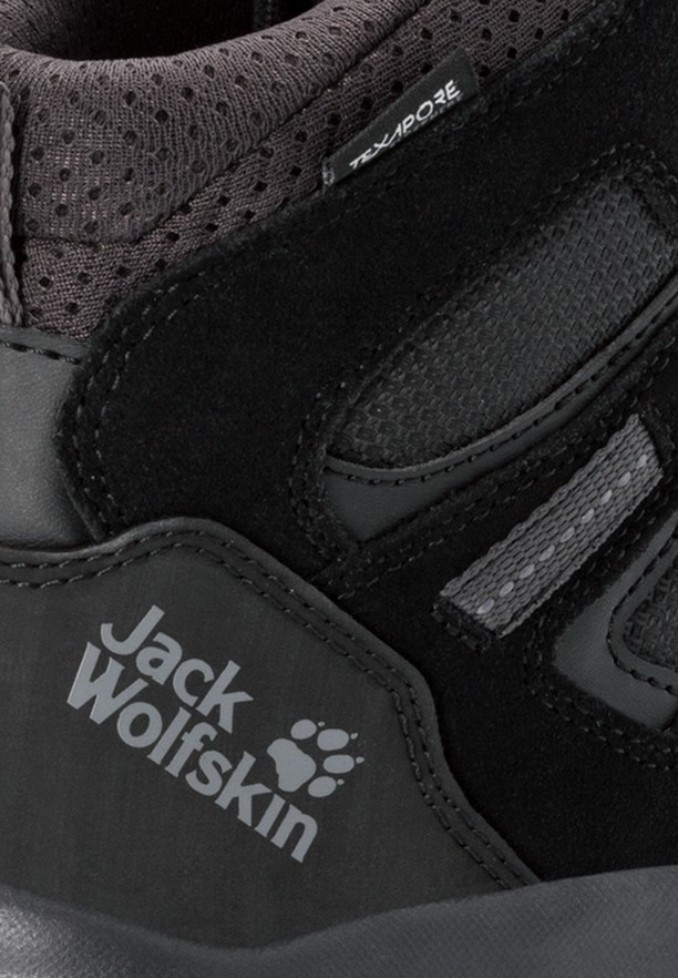 Black Jack Wolfskin Vojo 3 Texapore Mid Women Hiking Shoes | 40886577