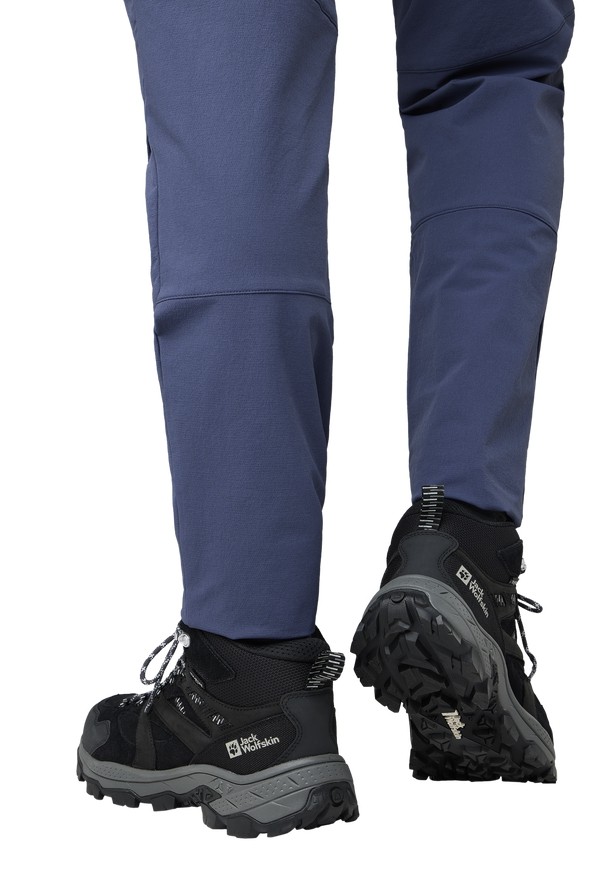 Black Jack Wolfskin Vojo Tour Lt Texapore Mid Men Hiking Shoes | 72752090