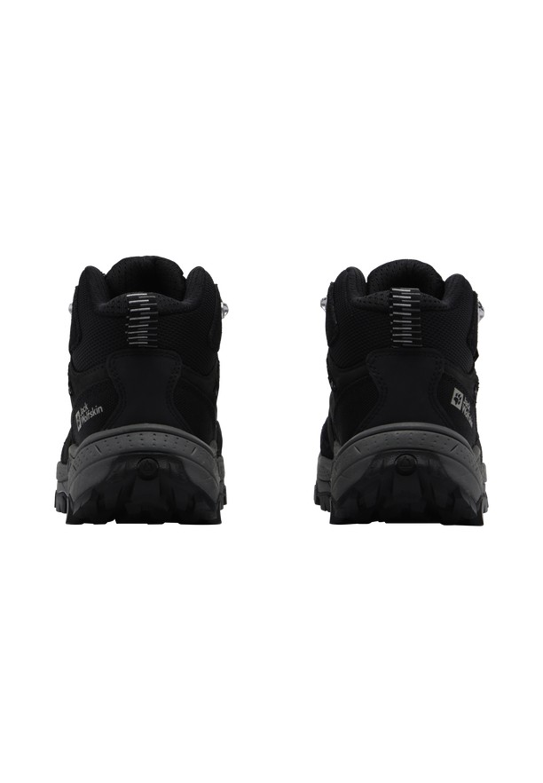 Black Jack Wolfskin Vojo Tour Lt Texapore Mid Women Hiking Shoes | 26417439