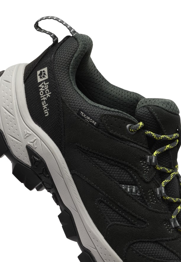 Black Jack Wolfskin Vojo Tour Texapore Low Men Hiking Shoes | 50416232
