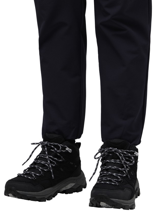 Black Jack Wolfskin Vojo Tour Texapore Mid Women Hiking Shoes | 17128778