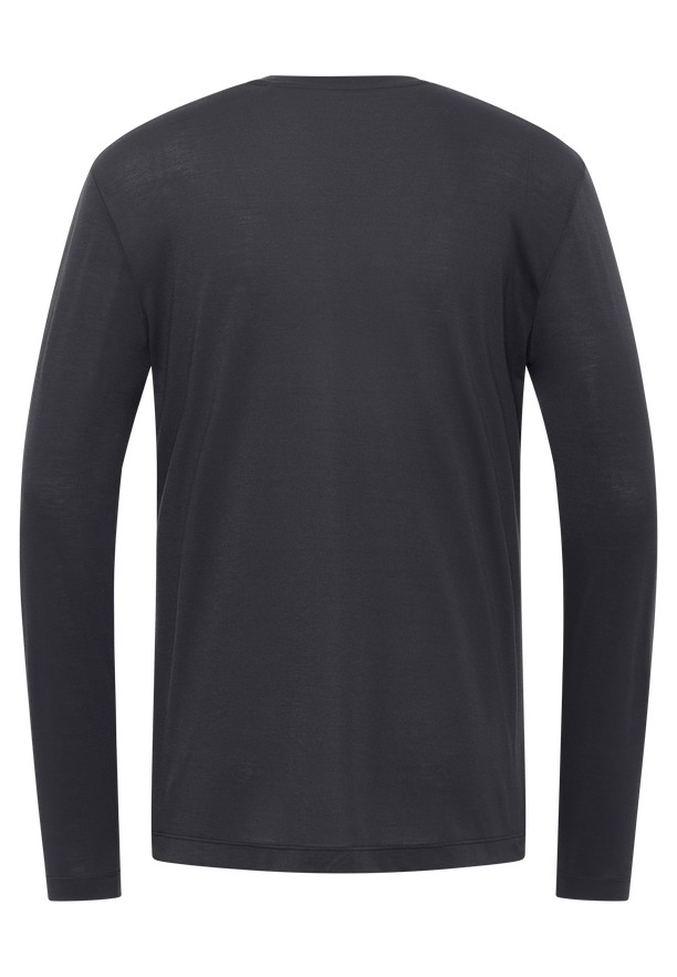 Black Jack Wolfskin Vonnan Ls Men T Shirts | 74950590