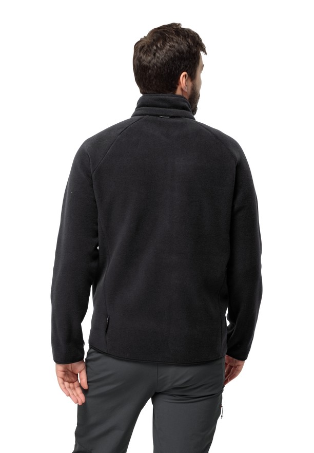 Black Jack Wolfskin Waldsteig Fz Men Fleece Jackets | 35398130