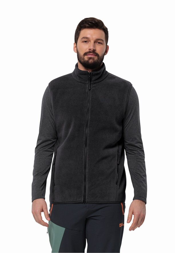 Black Jack Wolfskin Waldsteig Fz Men Vest | 87857371