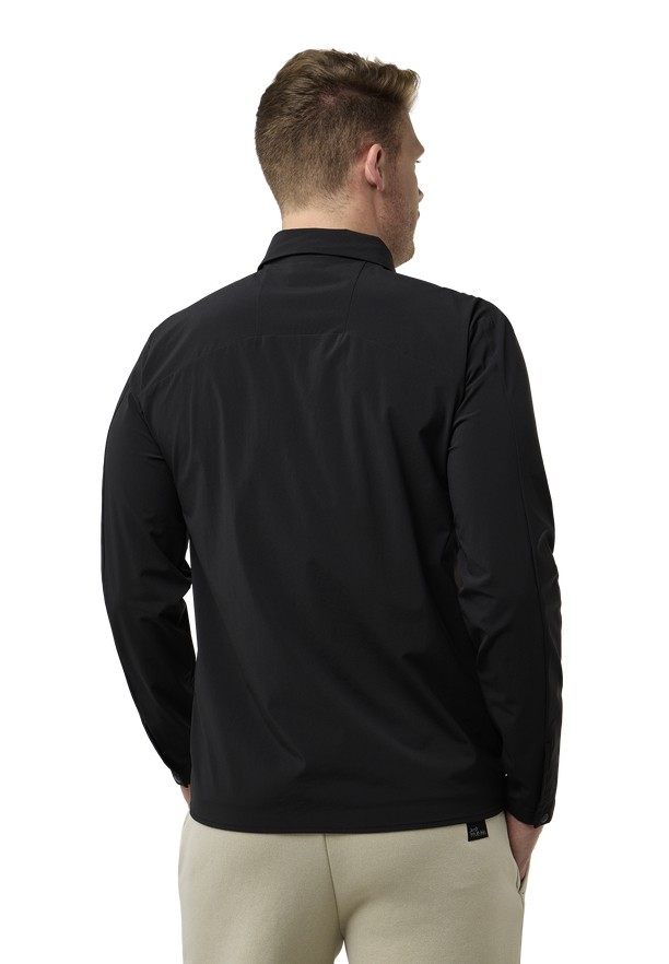 Black Jack Wolfskin Wanderest Ls Men Shirts | 95692901