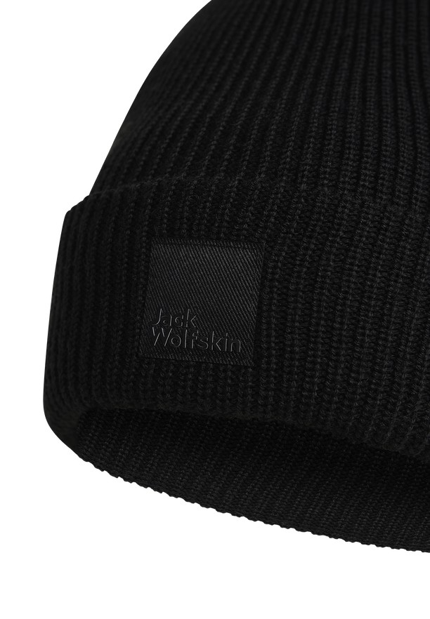 Black Jack Wolfskin Wanderest Men Beanie | 58928618